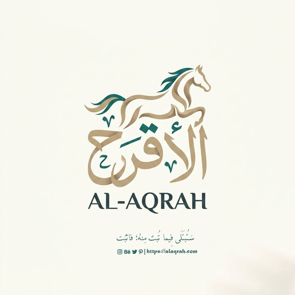 خلفية عربية فاخرة مستوحاة من القهوة والخيل